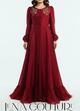 Crimson Gown