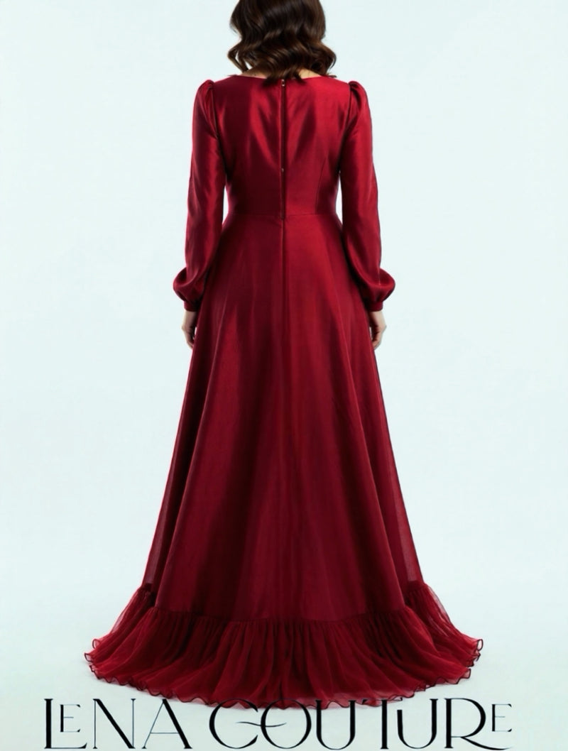 Crimson Gown