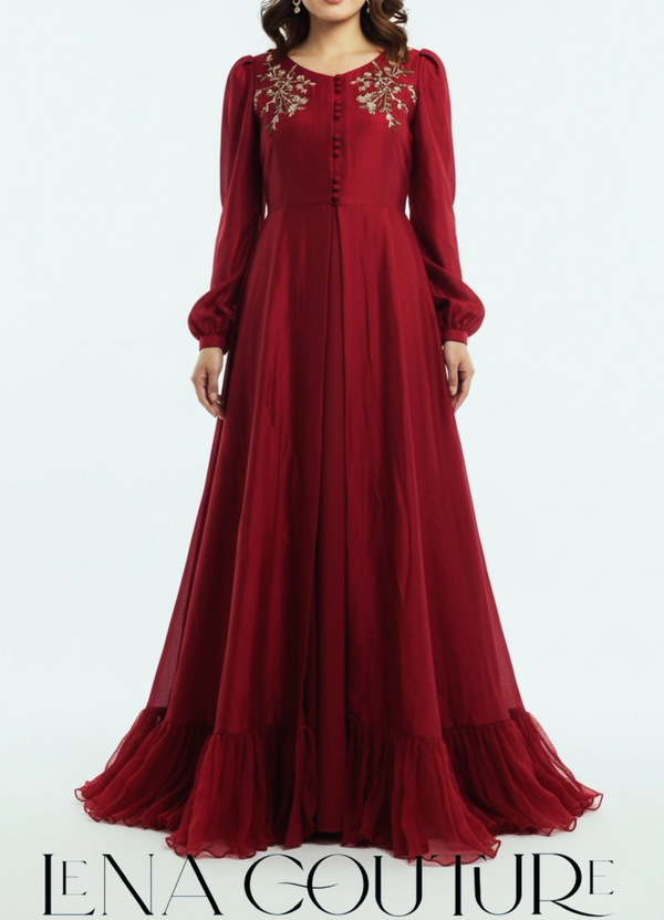 Crimson Gown